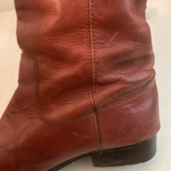 Frye brown leather high boots - Picture 6 of 16